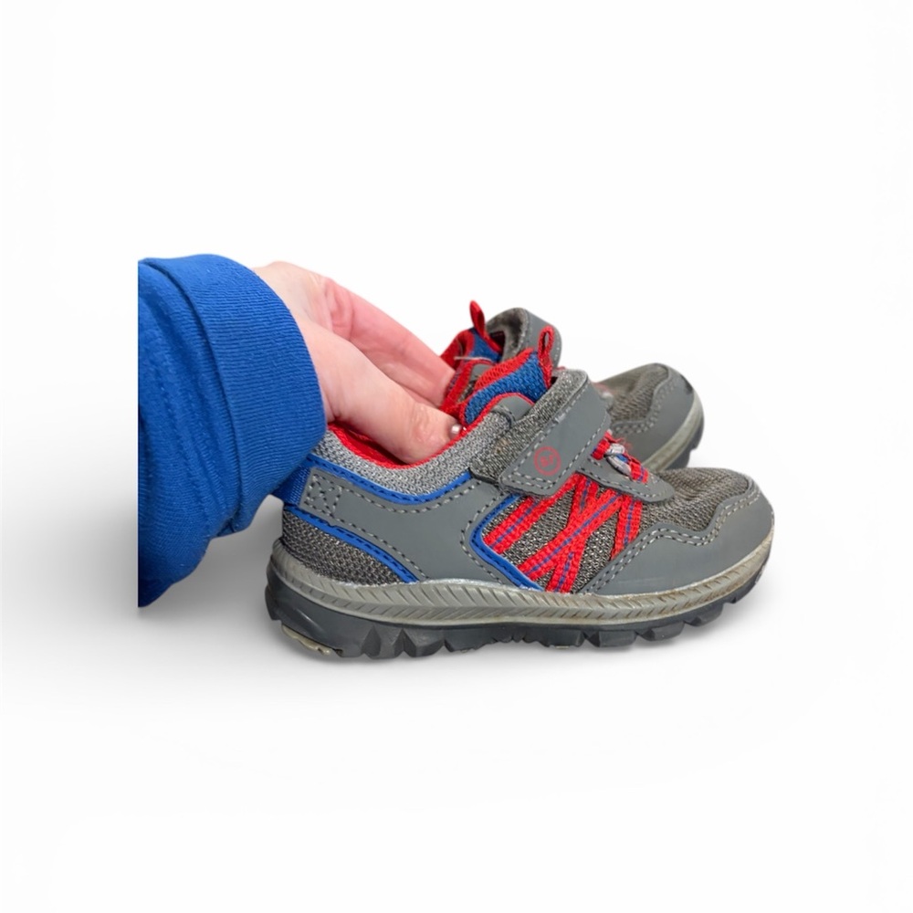 Stride Rite Kids' Gray and Red Sneakers Stride Rite 360 Artin 4.0 Boy